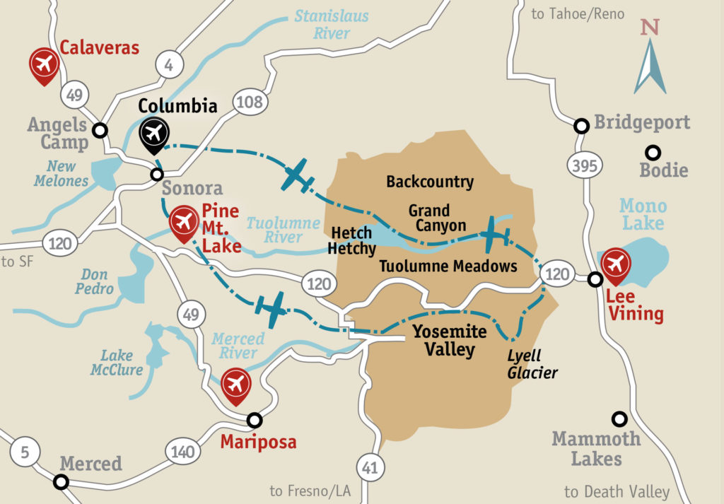 Yosemite Air Tour Yosemite Flight Tours